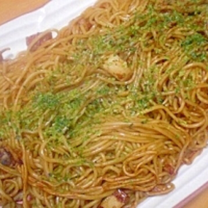 野菜なしで！　「シーフード焼きそば」　　　♪♪